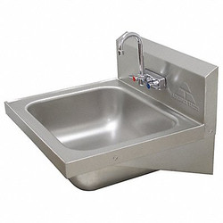 Advance Tabco Hand Sink,Rect,20" x 16" x8" 7-PS-45