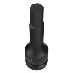 Sunex Hex Impact Socket 21Mm,1/2" Drive SUN264911