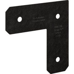 Simpson Strong-Tie Outdoor Accents Avant Collection ZMAX 4X4 Black L Strap APVL4