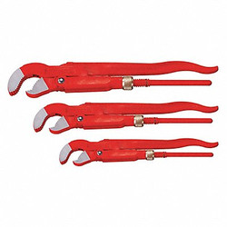 Rothenberger Pipe Wrench Set,Professional,Three-Part 70130X