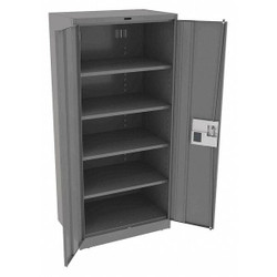 Tennsco Storage Cabinet,78"x36"x24",MdGry,4Shlv 7824ELMG