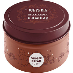 Mrs. Meyer's Clean Day 2.9 Oz. Gingerbread Small Tin Soy Candle 12017