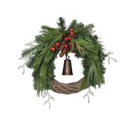 Spencer 20 In. Artificial Wreath XW202011