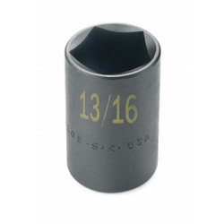 Sk Professional Tools Impct Skt,Steel,Blk Oxd,13/16 in 34205