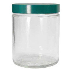 Qorpak Jar,240 mL,89 mm H,Clear,PK24 GLC-01674