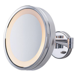 See All Industries Lighted Makeup Mirror,11 in W,10 in H HLCSA1095