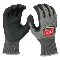 Milwaukee Tool Knit Gloves,Finished,Size M 48-73-7141