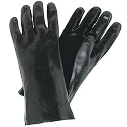 MCR Safety® Industrial Grade Supported PVC Gloves, Single Dipped