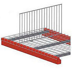Global Industrial Pallet Rack Wire Deck Divider 34""D x 18""H