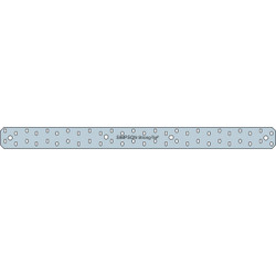 Simpson Strong-Tie 3 In. W x 40 In. L 16 ga Steel Strap Tie MSTC40