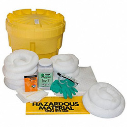 Enpac Spill Kit, Oil-Based Liquids, Yellow 1322-YE