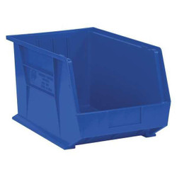 Partners Brand Bin,Stack/Hang,10 3/4x8 1/4x7",Blue,PK6 BINP1087B