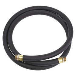 Husky Fuel Hose,1" NPT Inlet,10 ft. L FT016S10B
