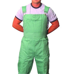 Flame Retardant Overalls, Green, X-Large