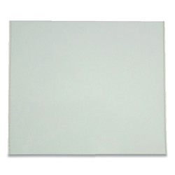 PKU2 Plastic Cover Plate, Clear Shade, 5-1/4 in W x 4-1/2 in H, Polycarbonate, Clear