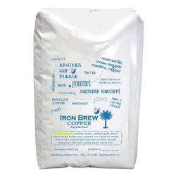 Iron Brew Coffee,Breakfast Roast,Caff,Whole Bean C-1CT5BRWB
