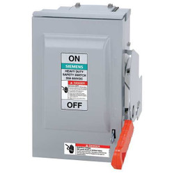 Siemens SolarSafetyDiscontSwtch, 30A, 600VAC HF361RPV