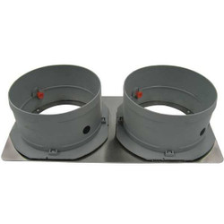 Tjernlund Products Duct Take Off Kit,5In,Galv and Plastic DT2-6