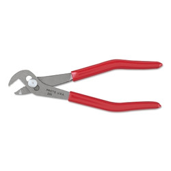 Midget Angle Nose Pliers, 4 1/16 in, Straight, 2 Adj.