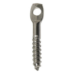 Bird Barrier Screw Eye,1/4 in W,1 1/2 in H,PK100 ni-ns10