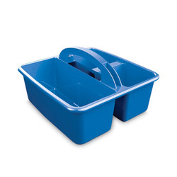 deflecto® Antimicrobial Creativty Storage Caddy, Blue 39505BLU