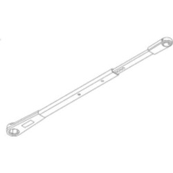 Lcn Standard Arm,Silver,Aluminum,13 in. L 4810-3077T AL