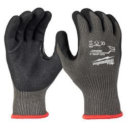 Milwaukee Tool Work Gloves,Knit,Nitrile,L 48-73-8652