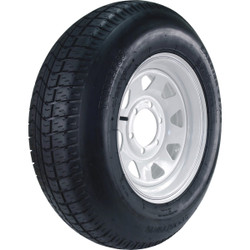 Kenda Loadstar Tire/Wheel Assembly 225/75D LRD Bias 6 Hole Assembly DM225D5D-6CT