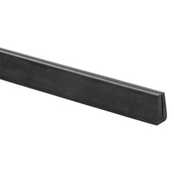 Manufacturer Varies Edge Trim, 25 ft L,Black, SBR, 1/4 in W ZTRIM-226
