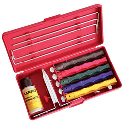 Lansky Sharpeners Deluxe Knife Sharpening System Kit,LKCLX LANLKCLX