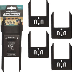 StealthMounts Tool Mounts for Makita 40V XGT (4-Pack) TM-MK40-BLK-4