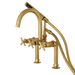 Kingston Brass AE8107DX 7" Deck Mount Tub Filler AE8107DX