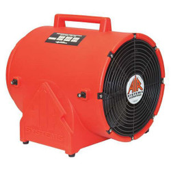 Air Systems Intl Portable Fan,Orange,15 1/4" W CVF-12AC