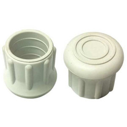 Manufacturer Varies Furniture Protective Leg Tips,1 in Dia LTB 20G/W