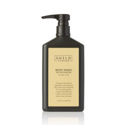 Guild+Pepper® Shower Gel, Warm Oak Scent, 12.2 oz, 12/Carton 100304