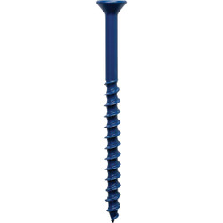 Titen Turbo 75 3/16x1-1/4 Flat Screw TNT18114TFC75