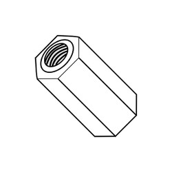 Manufacturer Varies Standoffs,6-32x1,1/4 Hex FemaL,PK1000 141606HFN
