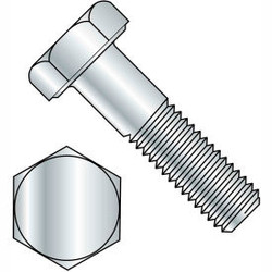 Hex Cap Screw - 1/4-20 x 1/2"" - 18-8 Stainless Steel - FT - UNC - Pkg of 100 -