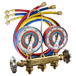 Jb Industries Manifold Gauge Kit,5 ft L,3 1/8 in Gauge 22633