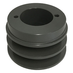 Manufacturer Varies V-Belt Pulley,3.05 in Out dia.,Cast Iron 2AK30X1