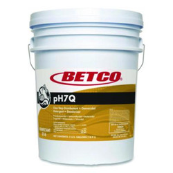 Betco® pH7Q Neutral Disinfectant, Pleasant Lemon Scent, 5 gal Pail 3160500