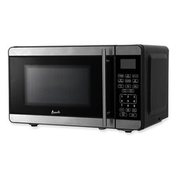 Avanti 0.7 Cubic Foot Microwave Oven, 700 Watts, Black/Stainless Steel MT7V3S