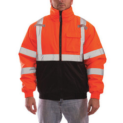 Tingley Hi-Vis Bomber Jacket,Class 3,Org,S J26119