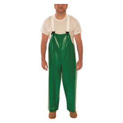 Tingley Flame Resistant Rain Bib Overall,Green,S O41008