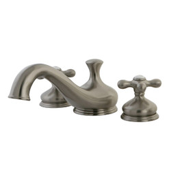 Kingston Brass KS3338AX Roman Tub Filler Metal Cross Ha KS3338AX
