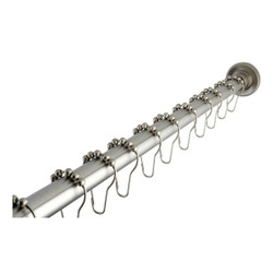 Kingston Brass KSR608 72" Adjustable Stainless Steel Sh KSR608