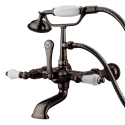 Kingston Brass CC543T5 7" Wall Mount Tub Filler,w/Ha CC543T5