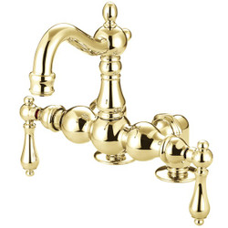 Kingston Brass CC1091T2 3-38" Deck Mount Tub Filler CC1091T2