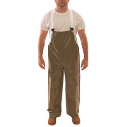 Tingley Flame Resistant Rain Bib Overall,Tan,3XL O12008