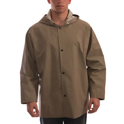 Tingley Flame Resistant Rain Jacket,Green,S J12148